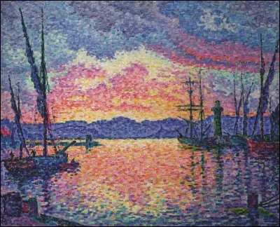 Qui a peint ce coucher de soleil ?