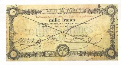 Depuis quelle année la Banque de France a-t-elle l'exclusivité d'émettre les billets de banque ?