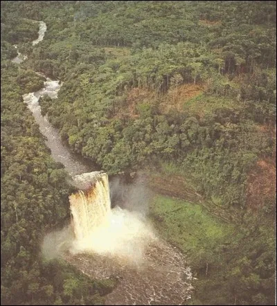 En Afrique, sur quel fleuve se situent les chutes de "la Bouenza" ?