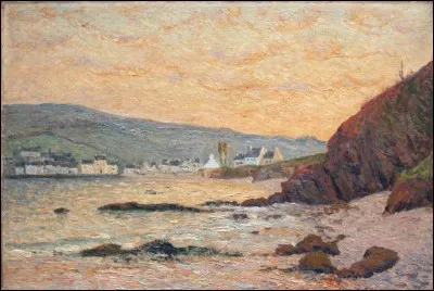 Qui a peint "Le village, Morgat" ?