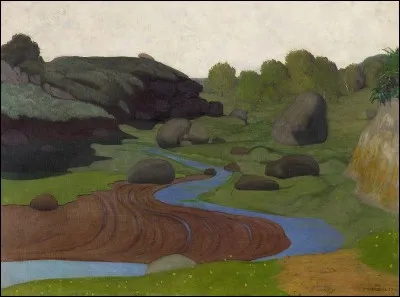 Qui a peint "Vallon breton" ?