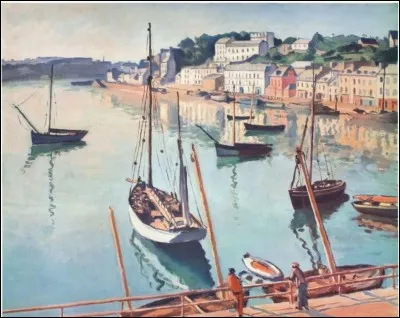 Qui a peint "Le port d'Audierne" ?