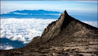 Dans quel pays se trouve la chaîne Crocker, qui comprend le Mont Kinabalu ?