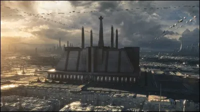 Comment s'appelle la tour centrale du temple Jedi ?