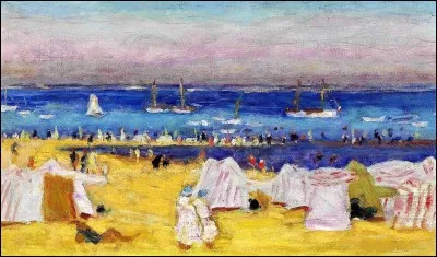 À quel artiste appartient cette plage ?