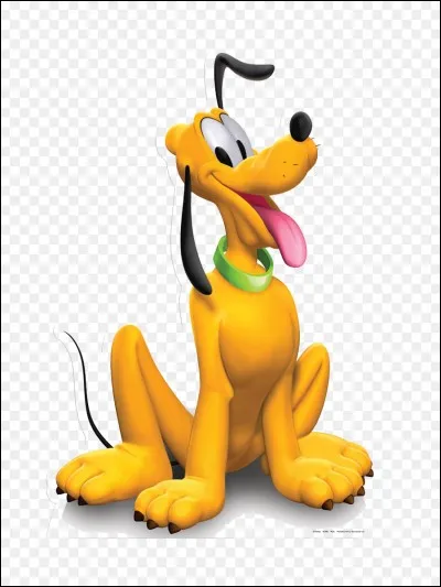 Comment s'appelle le chien jaune qui apparaît dans "Mickey Mouse" ?