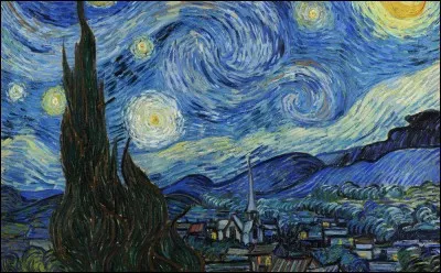 Cliquer sur l'auteur du tableau ci-dessus 'La Nuit étoilée'.