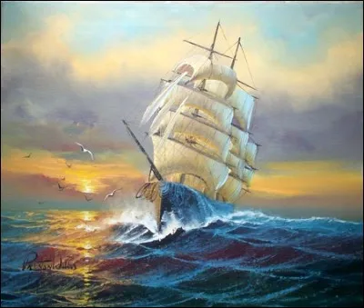 Le bateau augmente sa vitesse. Que prend-il ?