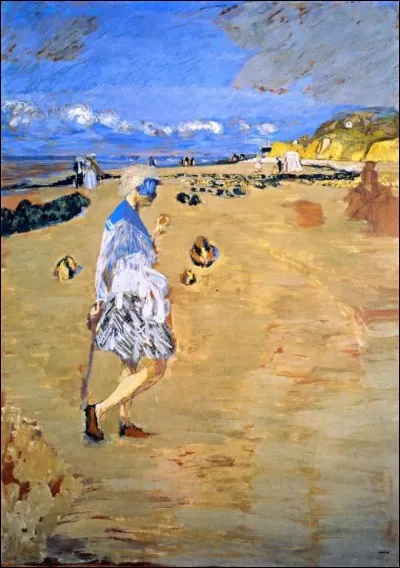 Qui a peint "Annette sur la plage" ?