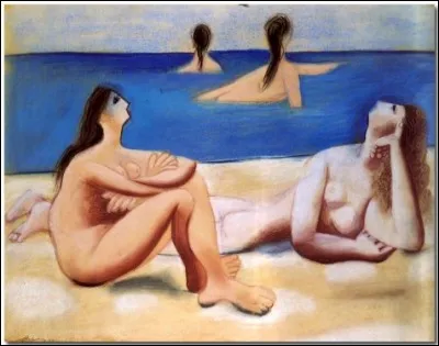 Qui a peint "Nus sur la plage" ?