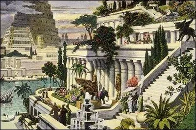 Les jardins suspendus de Babylone : Quel roi aurait fait construire cette magnifique ralisation ?