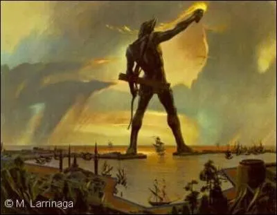 Le colosse de Rhodes : Dans quel mtal a t fabriqu ce gant ?