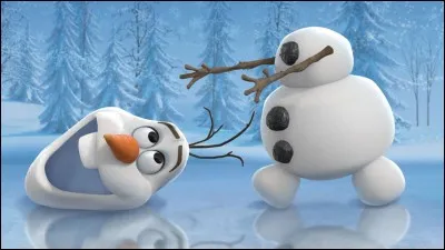 Dans quel dessin animé peut-on retrouver ce bonhomme de neige ?