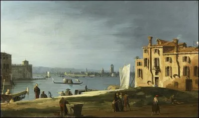Qui a peint Venise "Les îles de la Lagune vues du Campo San Pietro di Castello, avec l'Arsenal" ?