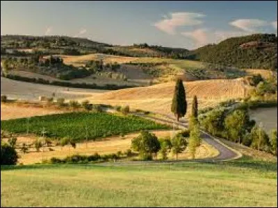 Dans quelle région d'Italie se trouve le Val d'Orcia ?