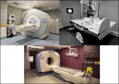 A l'étage suivant, se trouvent deux salles de scanners, deux salles de radiologie et deux salles d'IRM. Comment se nomme ce service hospitalier ?