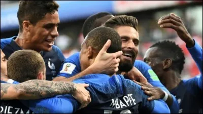 La France a fini première de son groupe.