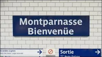Bienvenüe, nom figurant dans la station de métro parisienne Montparnasse-Bienvenüe est celui ...