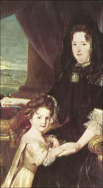 Qui est représentée sur cette peinture de Ferdinand Elle ?