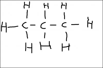Quelle molécule correspond à cette formule développée ?