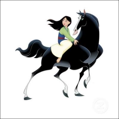 Comment le cheval de Mulan s'appelle-t-il ?