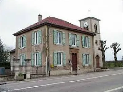 Ancienne commune Meusienne, Saint-Beno&icirc;t-en-Wo&euml;vre se situe en r&eacute;gion ...