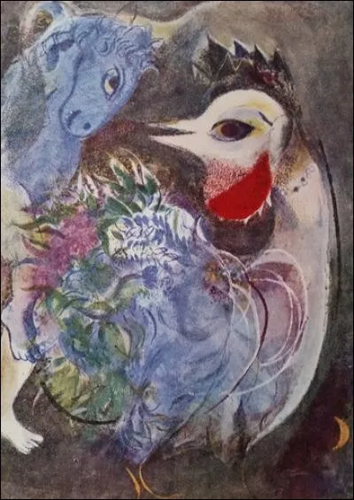 Qui est l'auteur du tableau "Les plumes en fleur" ?