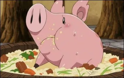 Hawk mange les restes ...