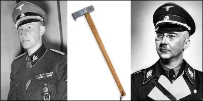 Pour se débarrasser de cet homme, l'auteur fera des allers-retours dans le temps et l'espace. Dans ce livre concernant le « cerveau d'Himmler », on rencontrera trois héros qui élimineront la « bête blonde » !
Quel est ce roman ?