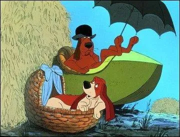 Qui sont ces deux chiens, que l'ont peut voir dans 'Les Aristochats' ?