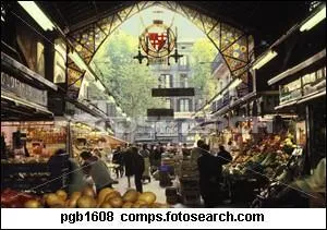 Quel est le nom du plus clbre march couvert de la ville ?