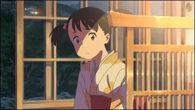 Comment s'appelle la petite sur de Mitsuha ?