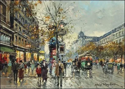 Quel interprète aimait "flâner sur les grands boulevards" ?