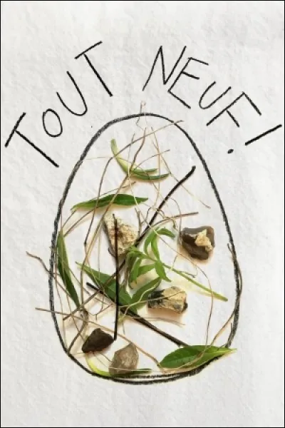 Quel participe présent employé adverbialement précède le mot "neuf" ?