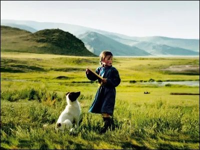 De quelle couleur était le chien de Mongolie, dans le titre du film de Byambasuren Davaa ?
