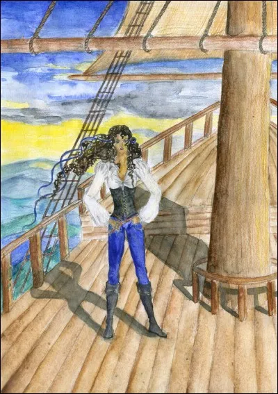 Quel est son but en embarquant sur ce navire ?