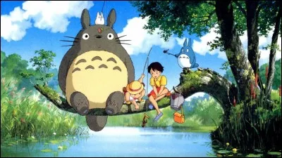 Où les 2 filles rencontrent-elles Totoro ?