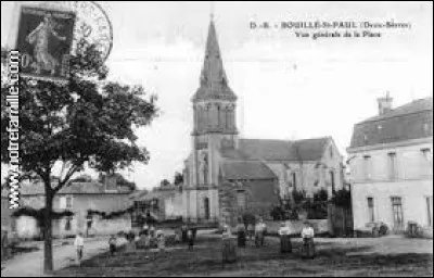 Ancienne commune Deux-Sévrienne, Bouillé-Saint-Paul se situe en région ...