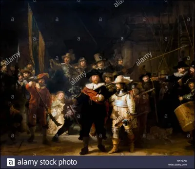 Quel artiste a peint ''Les Sentinelles de la nuit'' ?