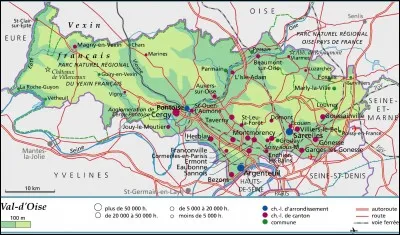 Quel département français est le 95 ?