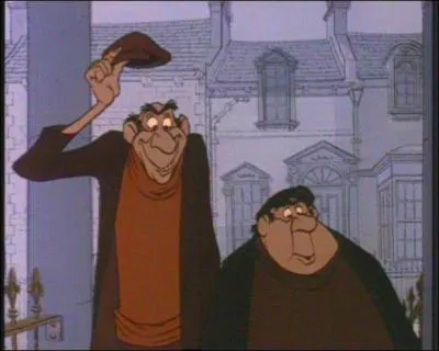Comment se nomment ces deux hommes, complices de Cruella D'enfer ?