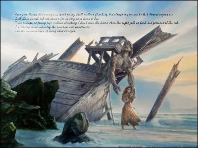 Quel cadeau Ambre offre-t-elle à Parangon ?