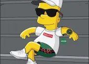 Quiz Bart Simpson habill en marque clbre