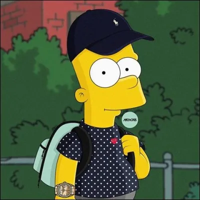 Quelle est la marque de sa casquette ?