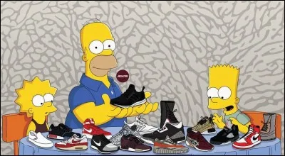 Quelle marque de chaussures ne voit-on pas sur l'image ?