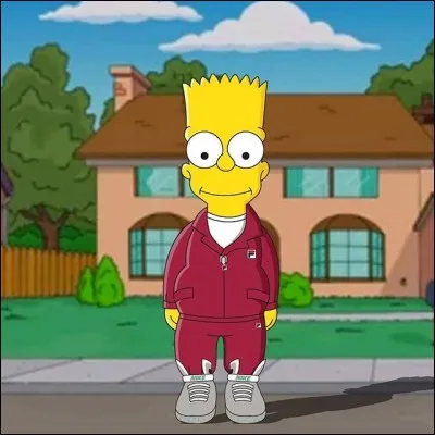 Quelle est la marque de l'ensemble de Bart Simspon ?