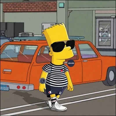 Retrouvez la marque du short de Bart !
