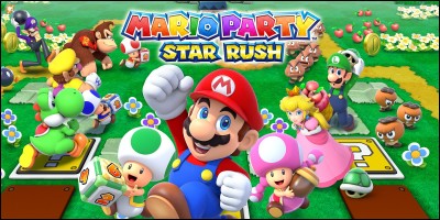 En quelle année, Mario Party Star Rush est-il sorti en France ?