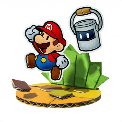 Comment s'appelle le personnage à droite de Mario ?