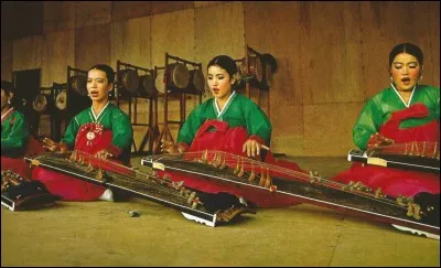 Quel nom porte cet instrument coréen ?
